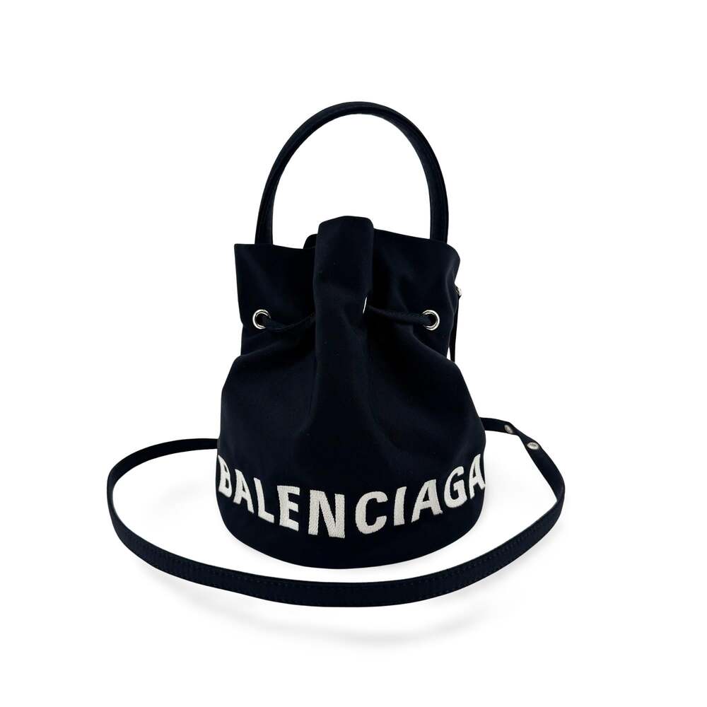 Balenciaga Wheel Xs Drawstring Bucket #362670B58B